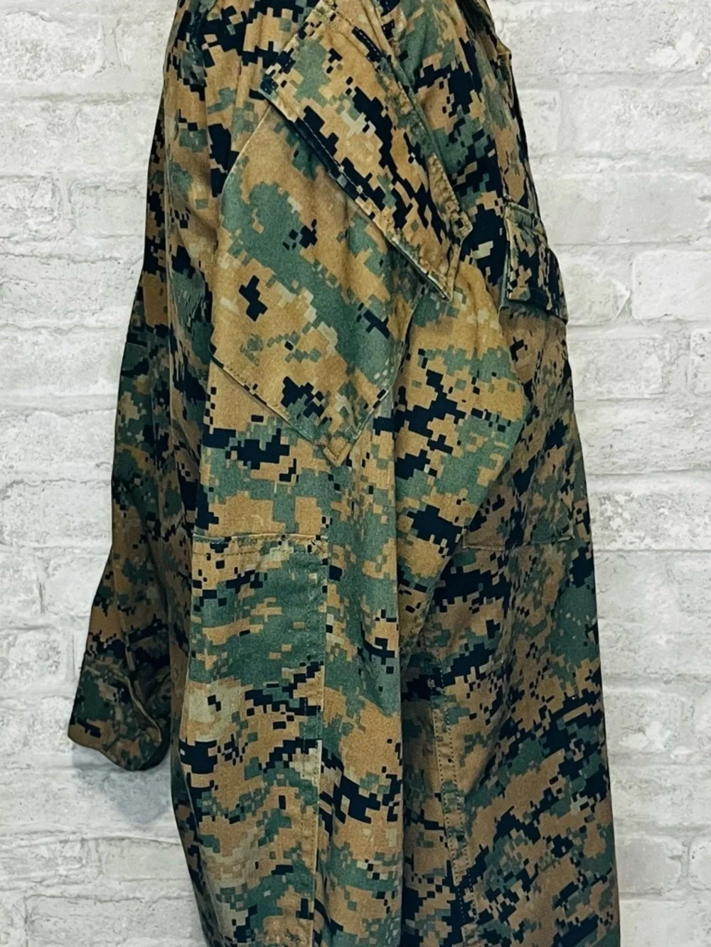 U.S. Marines Combat Utility Uniform(MCCUU) Blouse Jacket Woodland MARPAT Sm-Reg - Picture 3 of 7